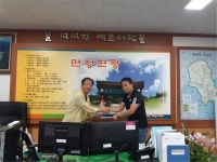 거성토건, 제천 백운면 수해민 후원금 기탁