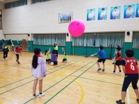 옥천 청산초 신나는 킨볼수업으로 체력·재미 up