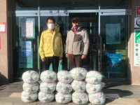 영동군 추풍령면 지봉리 김정래 이장, 쌀 15포대 기탁