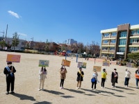 충주 중앙초, 학교폭력 근절 캠페인