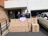 영춘의원, (사)대한노인회 단양군지회에 효나눔 마스크 전달