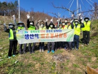 농협음성군지부, 민간봉사자와 생산적 일손봉사