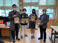 단양소백산중학교, 작은 나눔의 실천