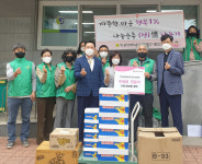 직장공장새마을운동 제천시협의회, 제천종합사회복지관·청전동에 물품기탁