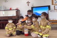 제천소방서, 지역 유치원 찾아 소방교육