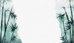 아침을 여는 詩 - 죽비가 걸려 있는 풍경