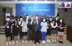 단양군의회, 단양중학교 학생 대상으로 모의 의정 체험
