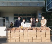 충북도4H연합회, 숭덕재활원에 희망 농산물 나눔