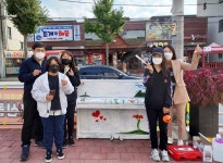 충주 용산동, 꽃길에서 만나는 음악 나를 연주해 주세요