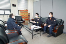 채열식 청주서부소방서장, 사창시장 현장지도