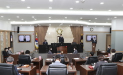 괴산군의회, 308회 임시회 개회