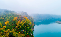 아침을 여는 詩 - 비단강 풍경