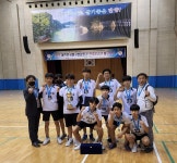 음성 한일중 전국유소년배구 준우승