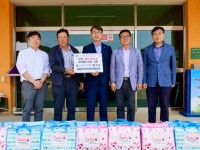 괴산 불정면지역사회보장협의체, 목도초, 병설유치원에 학습준비물 꾸러미 지원