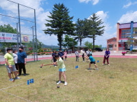 보은 판동초 우드 볼 경기 해볼까