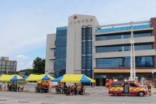 충주소방서, 긴급구조통제단 불시 가동 훈련