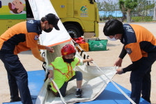 충주 산척초중, 119소방안전체험·교통안전교육 실시