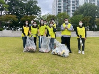 청주열린도서관, 안덕벌 일대 줍깅