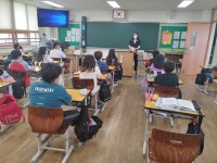 옥천 장야초, 마을 교육 활동가와 협력수업