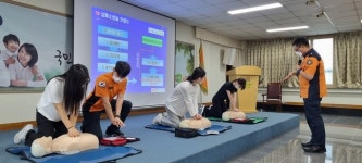 제천소방서 찾은 세명고등학교 119청소년단