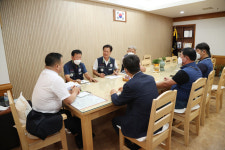 충주시의회 박해수 의장, 레미콘 공장 신설 관련 민원현장 방문
