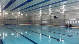 25m 7레인 규모 조치원 수영장 1일 개관
