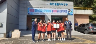 충주예성여중, 학교스포츠클럽 탁구대회 2회 연속 우승