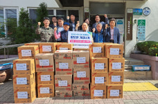 청주 운천신봉동 방위협의회, 라면 기탁