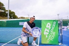 세종시청 홍성찬, 트로피 테니스대회 단식 우승