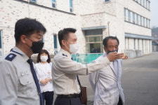 채열식 청주서부소방서장, 서원요양병원 현장지도