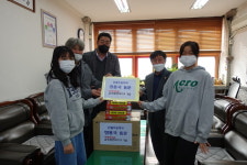 충주 단월초교 졸업생, 모교에 습식마스크 기증