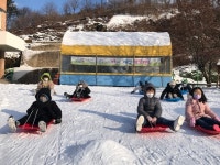 충주 세성초, 학교 속 눈썰매장 개장
