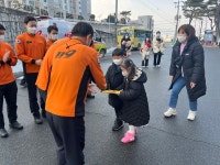 제천 신백어린이집 제천소방서에 감사 편지 전달