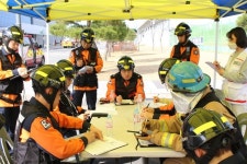 충주소방서, 긴급구조통제단 불시가동훈련 실시