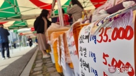 이날만 기다렸다… 닻 올린 충북농협 금요장터