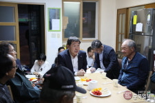 현장 밀착, 감성 행정 펼치는 이재영 증평군수