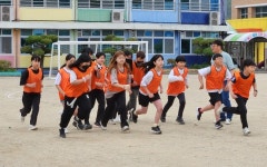 영동 추풍령초, 전교생 교내 마라톤대회 성취감 UP