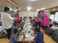 충주시 건강한 여름나기, 사랑의 삼계탕 나눔