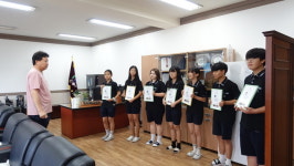 충주 중앙중, 친구야, 커피 자격증 따러 가자 운영