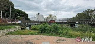 증평 송산교, 50년 만에 새로 가설