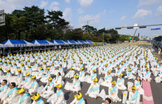한국복음신보사공무국 | "민족과 세계 평화 이뤄지길" 기독교복음선교회, 구국기도회 개최