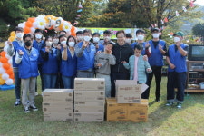삼성전자서비스 충주센터, 충주성심맹아원에 후원품 등 전달