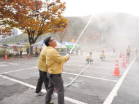 단양군, 군청사 합동 소방 훈련 실시