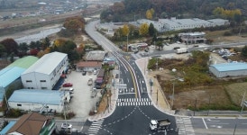 제천시, 산업단지 주변 도로 새단장 마무리