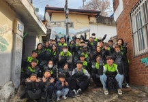충북농협 하나로봉사단 수암골서 연탄나눔