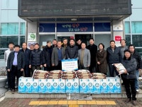 영춘면주민자치위원회, 불우이웃돕기 물품 전달