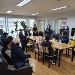안정아 맹동면장, 28개 경로당 방문