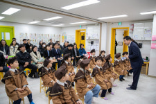이재영 증평군수, 어린이집 졸업식 찾아 새로운 출발 응원
