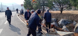 단양군 적성면 하1리, 봄맞이 대청소와 노원 정비