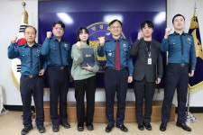 단양경찰서, 차량 절도범 검거 등 업무유공자 표창 격려